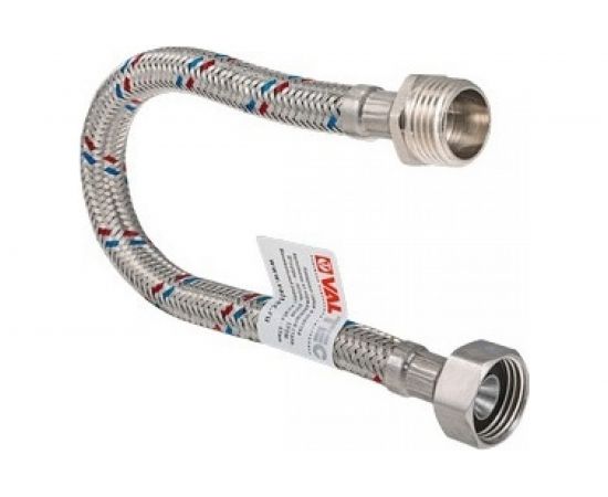 Гибкая подводка для воды (30 см; 1/2""; гайка-штуцер) VALTEC VTf.002.IS.0404030 