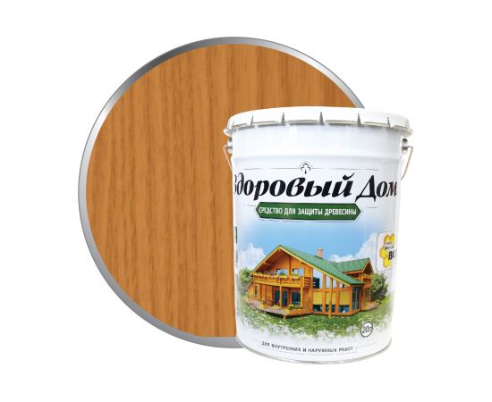 Деревозащитное средство Здоровый дом орегон, 20 л 90000857515 