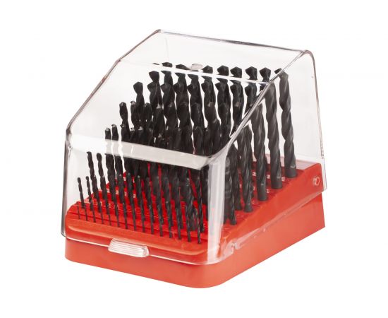 Набор сверл по металлу (91 шт; 1-10 мм; HSS-R) Ruko 205223 