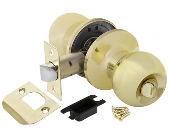 Ручка защелка AJAX 6082 PB-B фик. золото 39531 