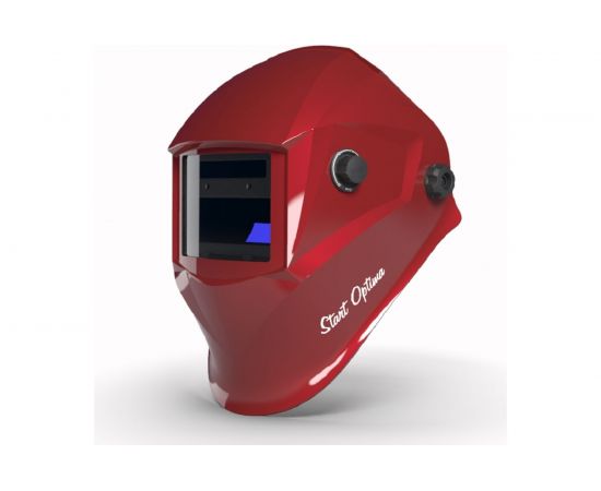 Маска сварщика START OPTIMA хамелеон, красная 51ST615R 