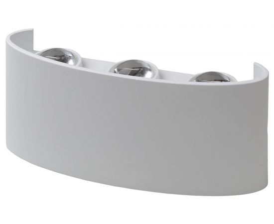 Светильник ЭРА WL12 WH декоративная подсветка светодиодная 6*1Вт IP 54 белый Б0034610 