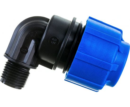 Отвод с наружной резьбой ПОЛИТЭК 25х1/2 50012512 