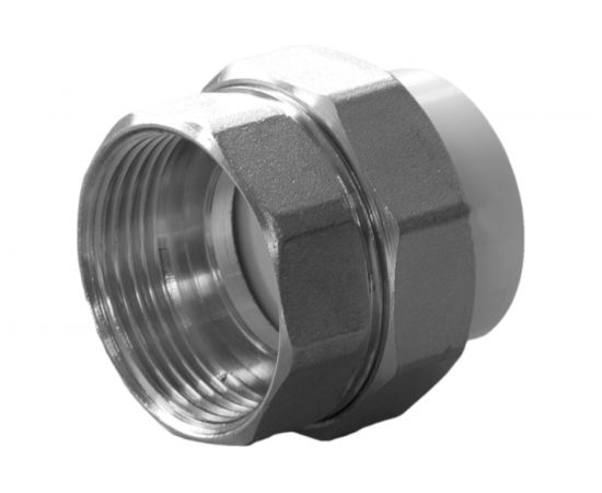 Разъемная муфта с внутренней резьбой Политэк ПП 32х3/4 9801003234 