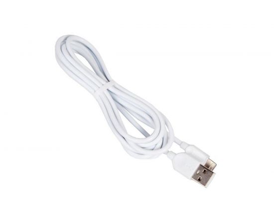 Кабель USB Borofone BX14 для Lightning, 2.4A, длина 1м, белый 821377 