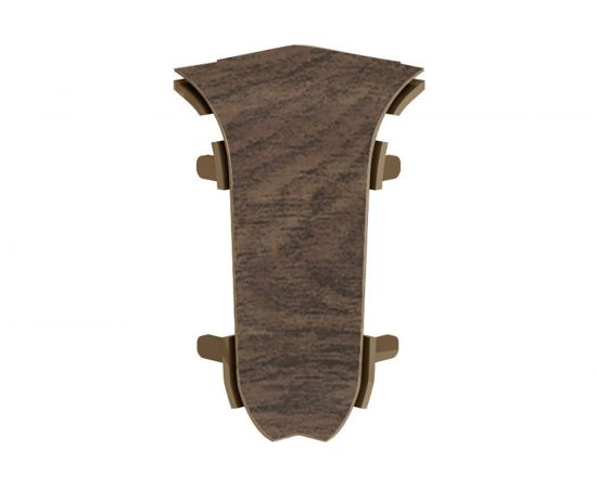 Угол внутренний для плинтуса Волшебная палочка ПВХ 58 мм, 2 шт, цвет 5812 УТ000072796 