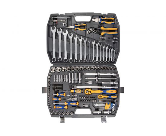 Набор инструментов KRAFT 1/2"" и 1/4"", 165 предметов KT 703019 