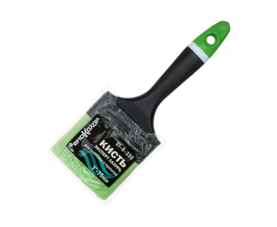 Плоская кисть РемоКолор Олимп Лазурь, 3-75 мм, 01-8-330 