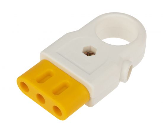 Разборная плоская розетка REXANT без заземления 10А белая 11-8526 – изображение 2