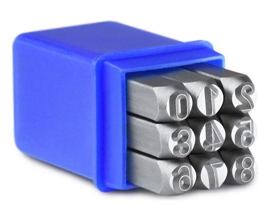 Цифровое клеймо ИНСТУЛС № 2 стальное HRC 45-48 00001583032 – изображение 2