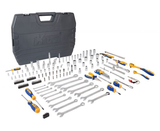 Набор инструментов KRAFT 1/2"" и 1/4"", 165 предметов KT 703019 – изображение 2