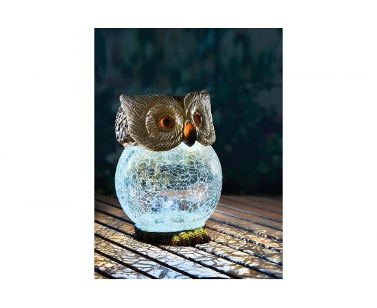 Садовый светильник на солнечной батарее Uniel GT160 OWL USL-S-813 UL-00007867 – изображение 2