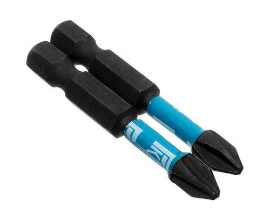 Биты профессиональные торсионные (2 шт; PH2x50 мм; сталь S2; 1/4"" Е) РемоКолор 33-8-001 – изображение 2