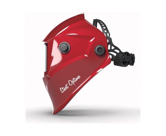 Маска сварщика START OPTIMA хамелеон, красная 51ST615R – изображение 2