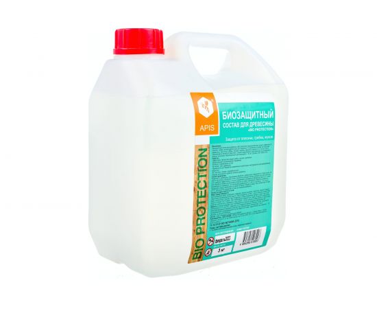 Биозащитный состав для древесины APIS bio protection канистра 3 кг 4665296513007 – изображение 2