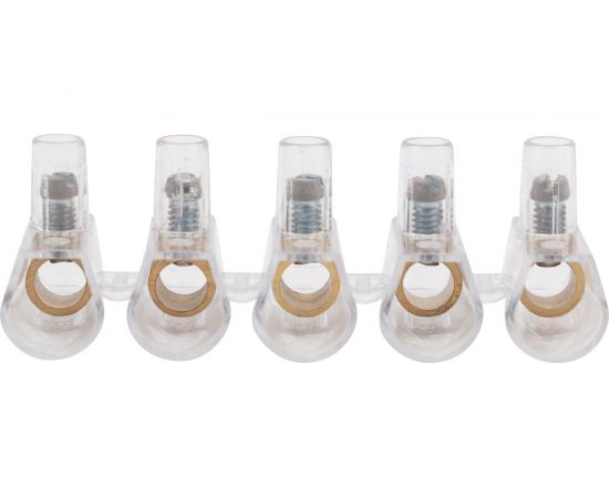 Концевой винтовой изолированный зажим КЗВИ 6 мм 5х1 10 шт REXANT 07-5703 – изображение 2