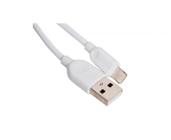 Кабель USB Borofone BX14 для Lightning, 2.4A, длина 1м, белый 821377 – изображение 2