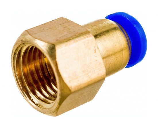 Фитинг металлический 6 мм - внутренняя резьба 1/4" Pegas pneumatic 5203 – изображение 2