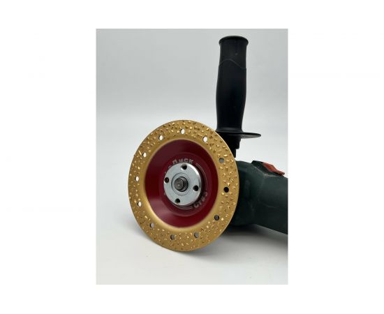 Диск обдирочно-шлифовальный по дереву и другим материалам плоский Strong № 3 MEDIUM 125х22.2 мм Альфадиск 7024 – изображение 2