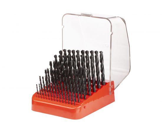 Набор сверл по металлу (91 шт; 1-10 мм; HSS-R) Ruko 205223 – изображение 2