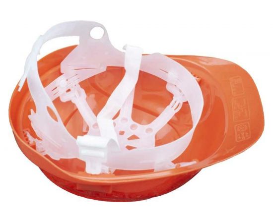 Защитная каска с пластиковым оголовьем ЮНОНА+ ЕКС new зеленая 122.05 X3447504 – изображение 2