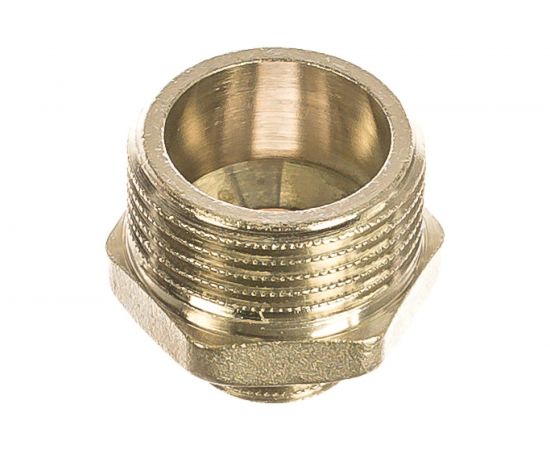 Переходной никелированный ниппель STOUT НН 1X1/2 RG008Q0OCNTMU5 – изображение 2