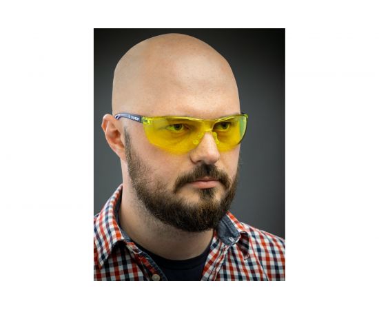 Защитные очки ЗУБР Болид желтые 110486 – изображение 2