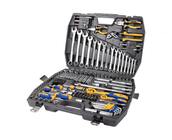 Набор инструментов KRAFT 1/2"" и 1/4"", 165 предметов KT 703019 – изображение 3