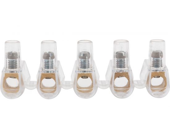 Концевой винтовой изолированный зажим КЗВИ 6 мм 5х1 10 шт REXANT 07-5703 – изображение 3