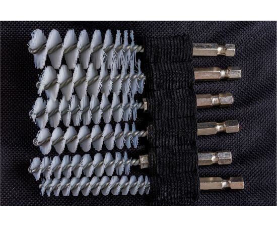 Набор щеток для чистки каналов FORCEKRAFT 20 предметов, в сумке FK-921G3P 50788 – изображение 3