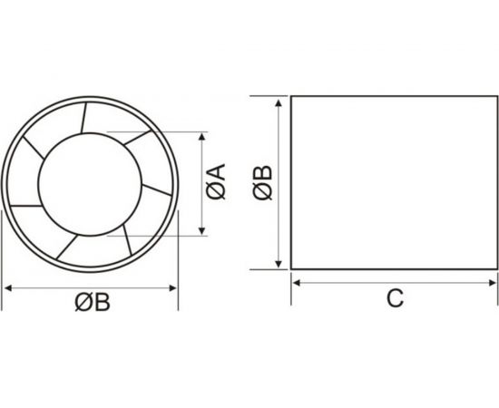 Трубный вентилятор MTG A100C 4566 – изображение 3