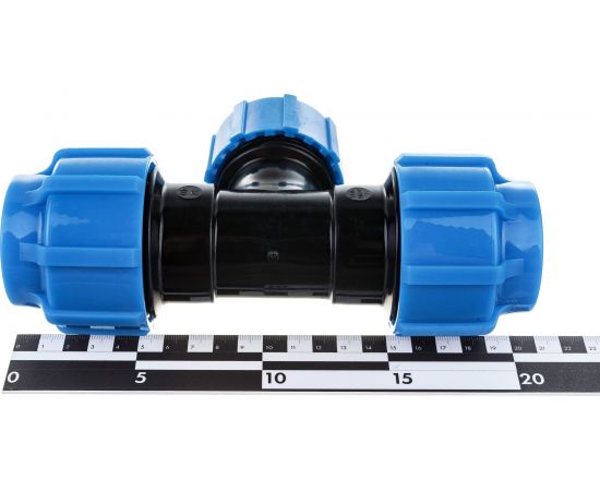 Переходной тройник ПОЛИТЭК 40х32х40 51403240 – изображение 4