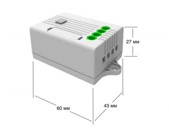 Реле GRITT Core 2 группы, 220В, 5А 32004 – изображение 4