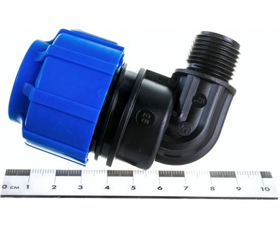 Отвод с наружной резьбой ПОЛИТЭК 25х1/2 50012512 – изображение 4