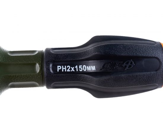 Крестовая отвертка Дело Техники усиленная, с трехкомпонентной рукояткой PH2×150 мм 742026 – изображение 4