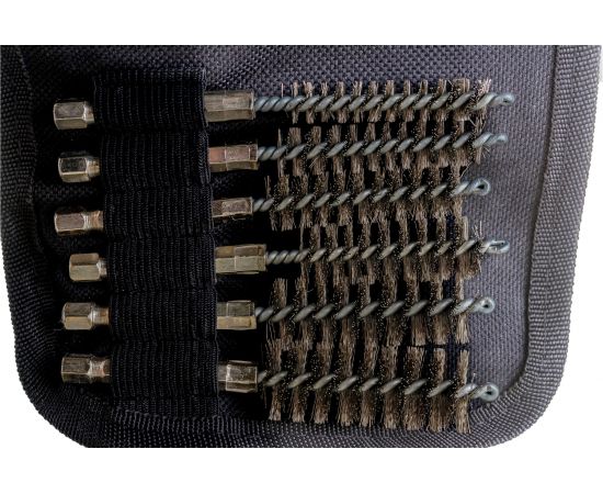 Набор щеток для чистки каналов FORCEKRAFT 20 предметов, в сумке FK-921G3P 50788 – изображение 4