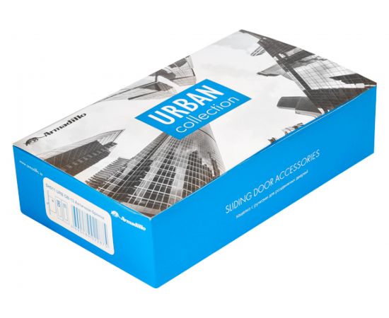 Набор для раздвижных дверей ARMADILLO SH011 URB SN-3 Матовый никель 35767 – изображение 4