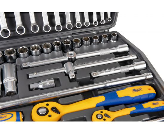Набор инструментов KRAFT 1/2"" и 1/4"", 165 предметов KT 703019 – изображение 7