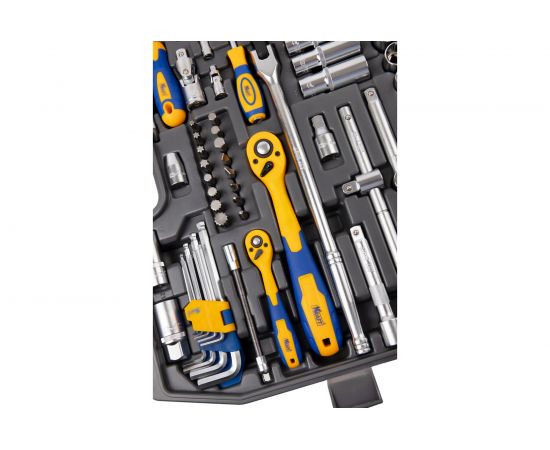 Набор инструментов KRAFT 1/2"" и 1/4"", 165 предметов KT 703019 – изображение 8