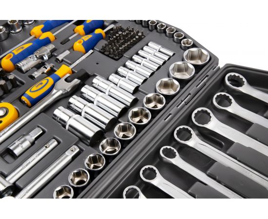 Набор инструментов KRAFT 1/2"" и 1/4"", 165 предметов KT 703019 – изображение 9