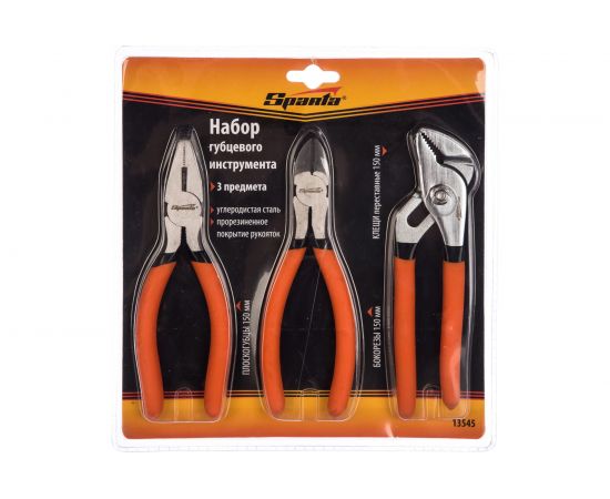 Набор губцевого инструмента №2 SPARTA 13545 – изображение 10