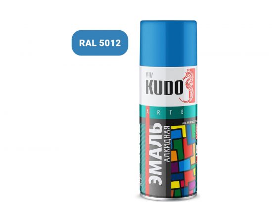 Универсальная эмаль KUDO голубая 54683 