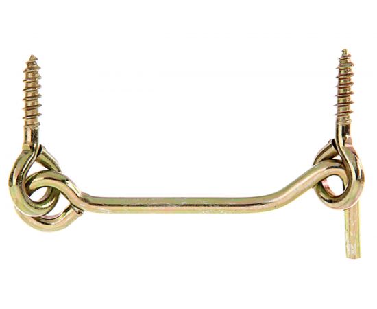 Крючок со скобой GAH ALBERTS оцинкованный, 4x80 мм 903817 