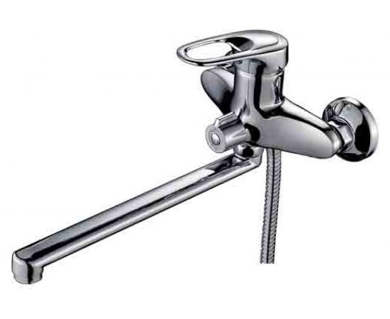 Смеситель для ванны и умывальника FRAP 40к F22004 б/отв L-нос 30 см 531230 
