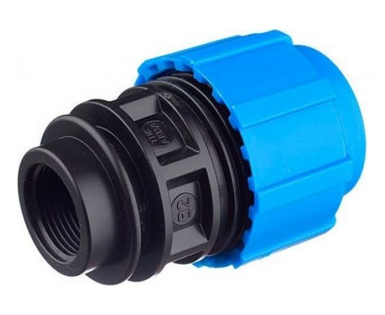 Муфта ПОЛИТЭК с внутренней резьбой 50х1 1/2 52005112 