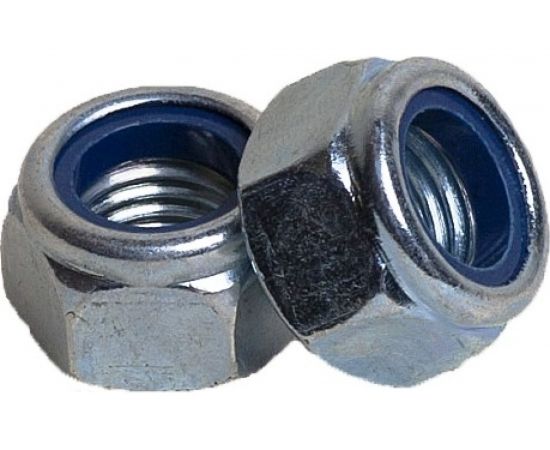 Гайка с контрящим кольцом КРЕП-КОМП DIN985 м6 1000шт гс6ф 