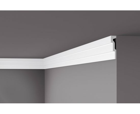Молдинг NOMASTYL (2000х120х30 мм; белый) NMC M1 