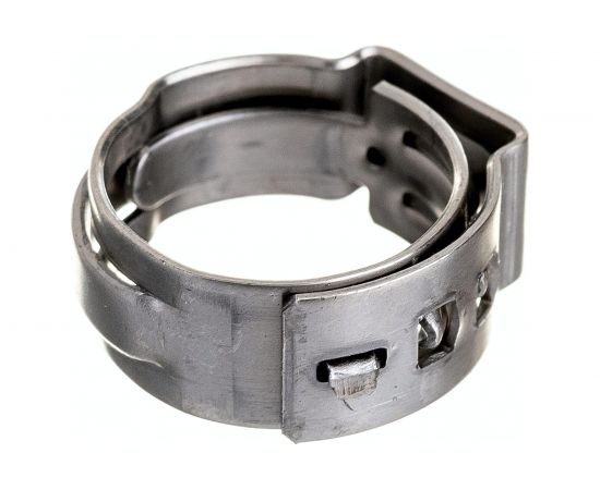 Ушковый хомут OETIKER 10,8-13,3мм, ширина 7мм, нерж. сталь Швейцария 16700010 – изображение 2