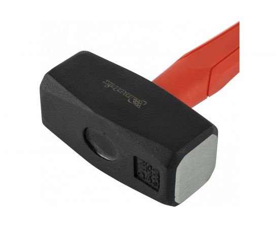 Кувалда MATRIX 2 кг, фибергласовая обрезиненная рукоятка 380 мм 10974 – изображение 2