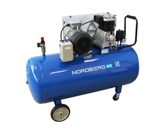 Поршневой компрессор NORDBERG ECO NCE100/400-220 220В – изображение 2